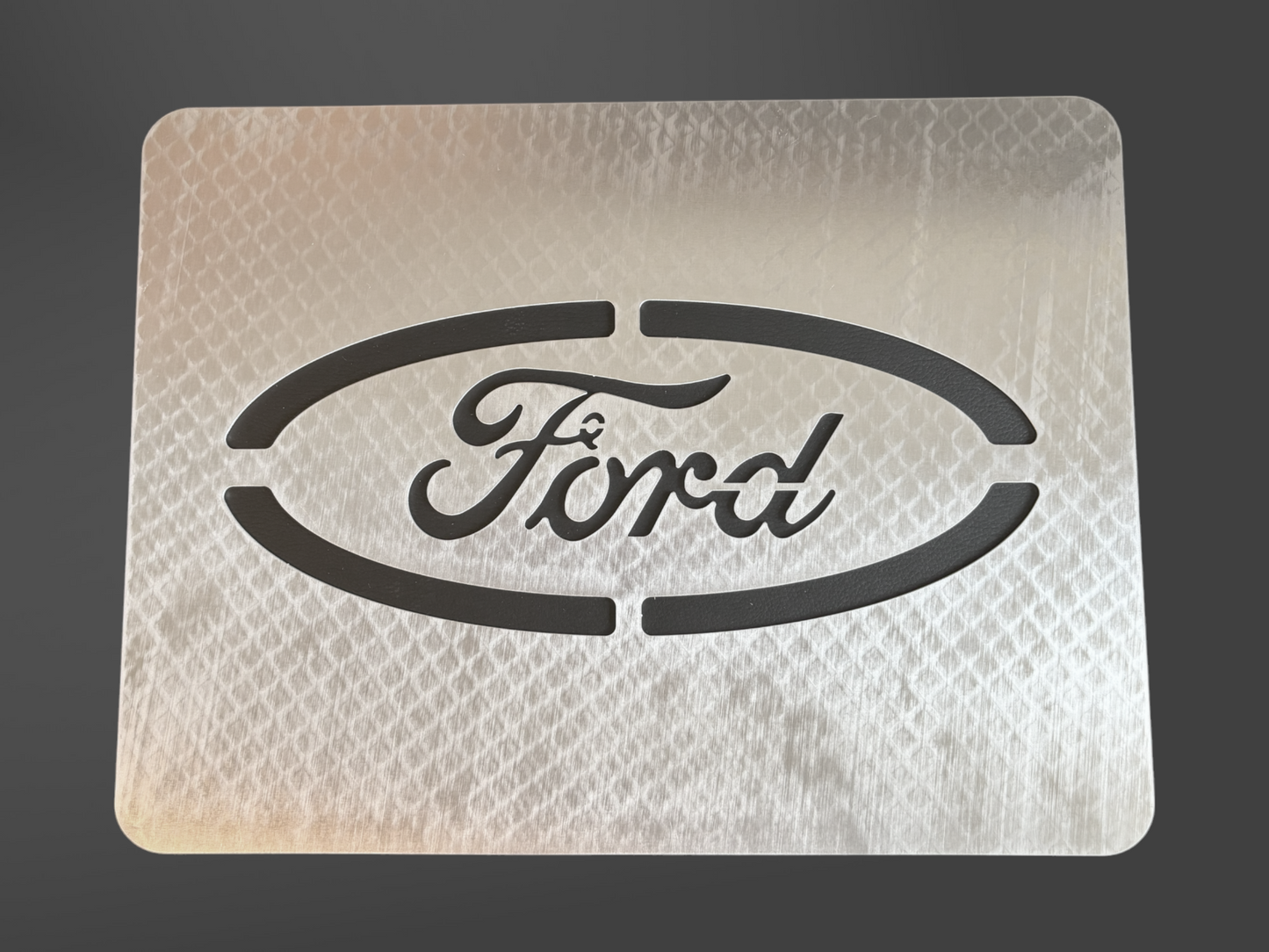 Car Detailing Stencil Aluminium Ford Logo